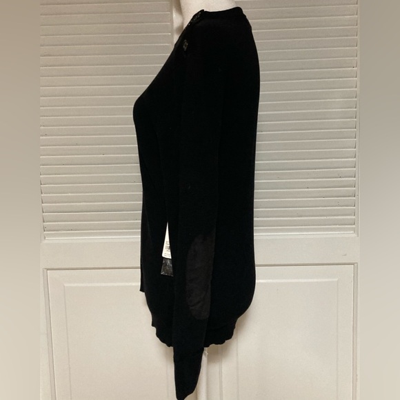 NWT Vintage Lauren Ralph Lauren Black Longsleeve Blouse Size XL - Picture 4 of 13